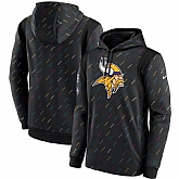 Men's Minnesota Vikings Nike Charcoal 2021 NFL Crucial Catch Therma Pullover Hoodie,baseball caps,new era cap wholesale,wholesale hats